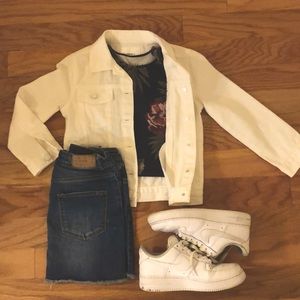 Aeropostale floral crop top